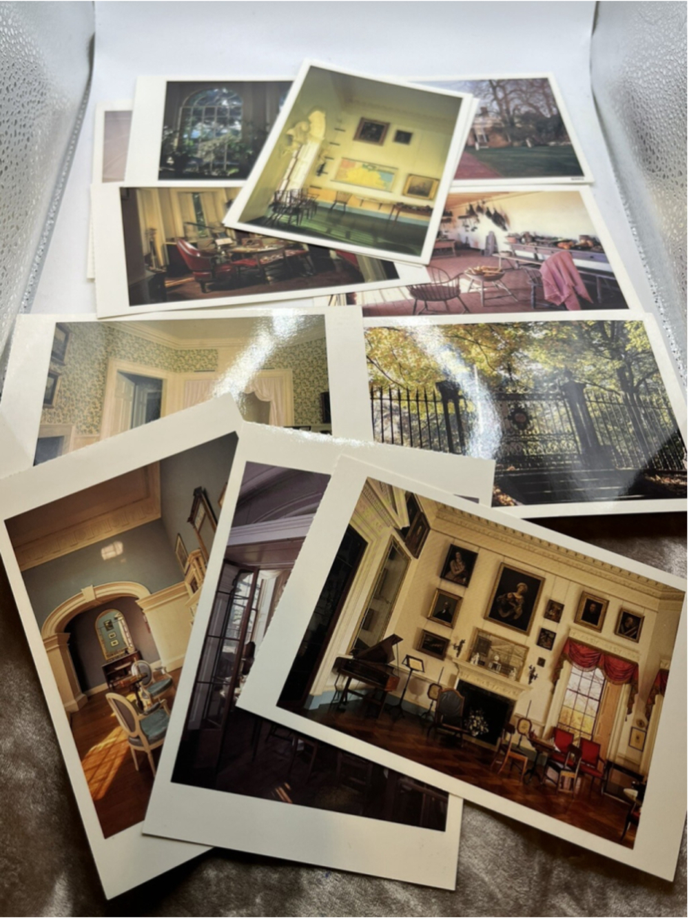 13 Vintage Monticello Postcards Lot Thomas Jefferson Home Virginia SEE ALL